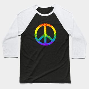 Peace Sign Pride Baseball T-Shirt